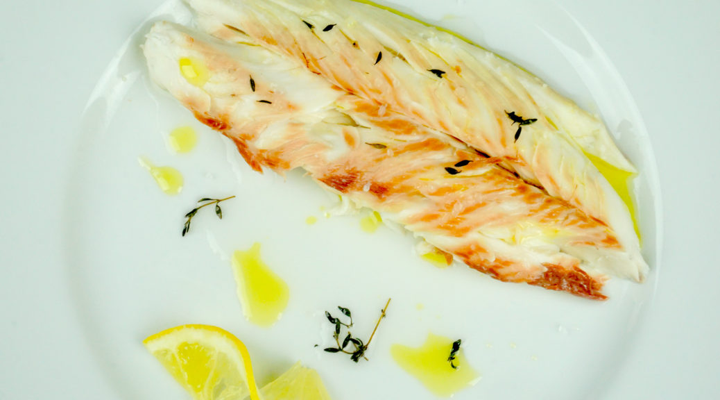 salt baked fish